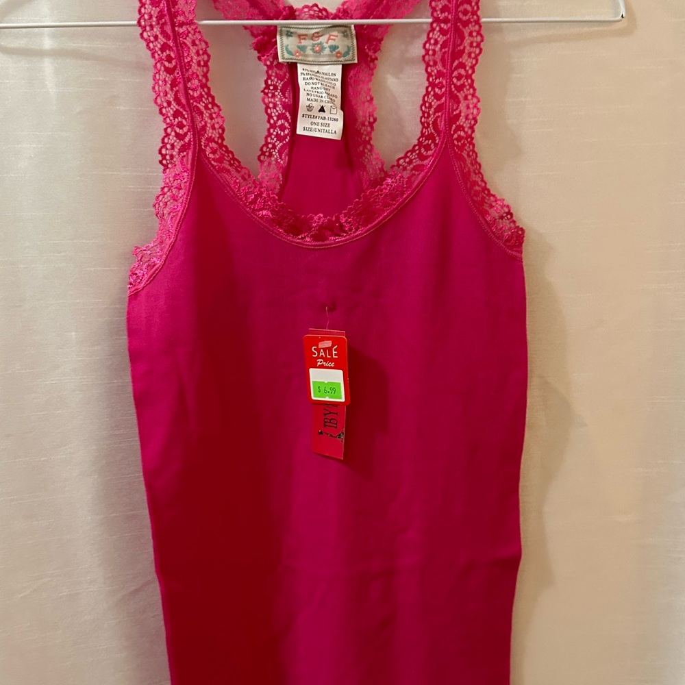 F&F Lace Tank Top Small